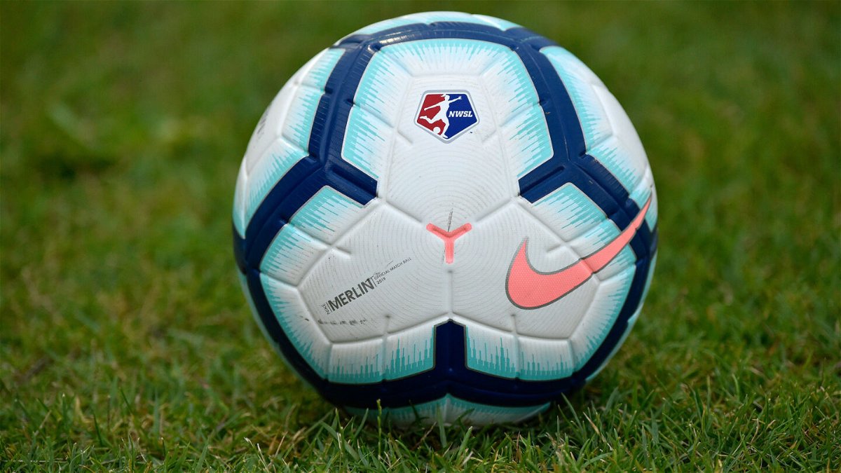 <i>Randy Litzinger/Icon Sportswire via Getty Images</i><br/>A soccer ball is seen during a National Women's Soccer League game in June 2019 in Boyds