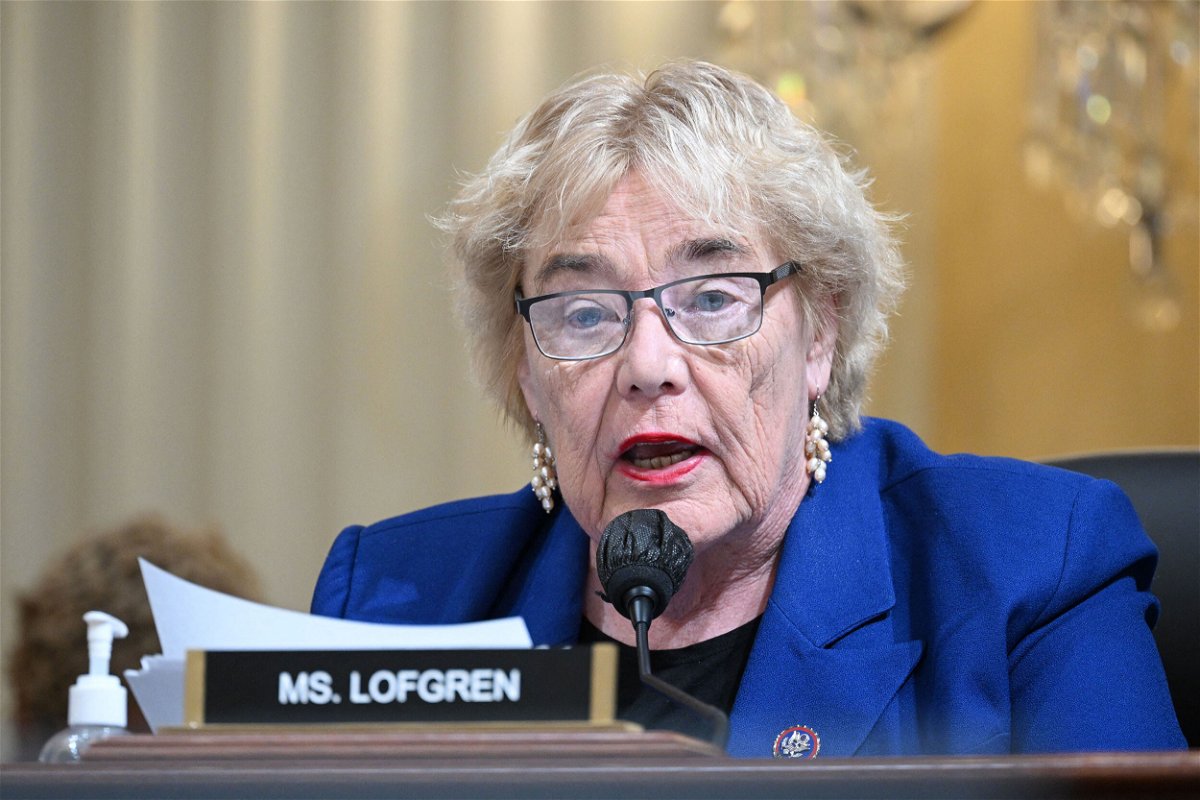 <i>Mandel Ngan/AFP/Getty Images</i><br/>Rep. Zoe Lofgren told CNN on Sunday the January 6 committee panel will ask former Secret Service Assistant Director Tony Ornato to testify again.
