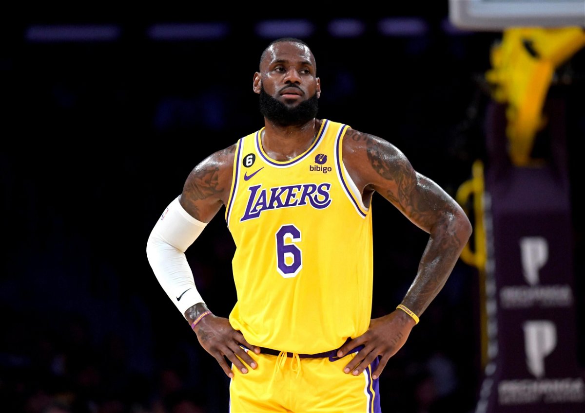<i>Kevork Djansezian/Getty Images</i><br/>National Basketball Association (NBA) star LeBron James on October 5 restated his desire to own a franchise in Las Vegas should the league expand to the city.
