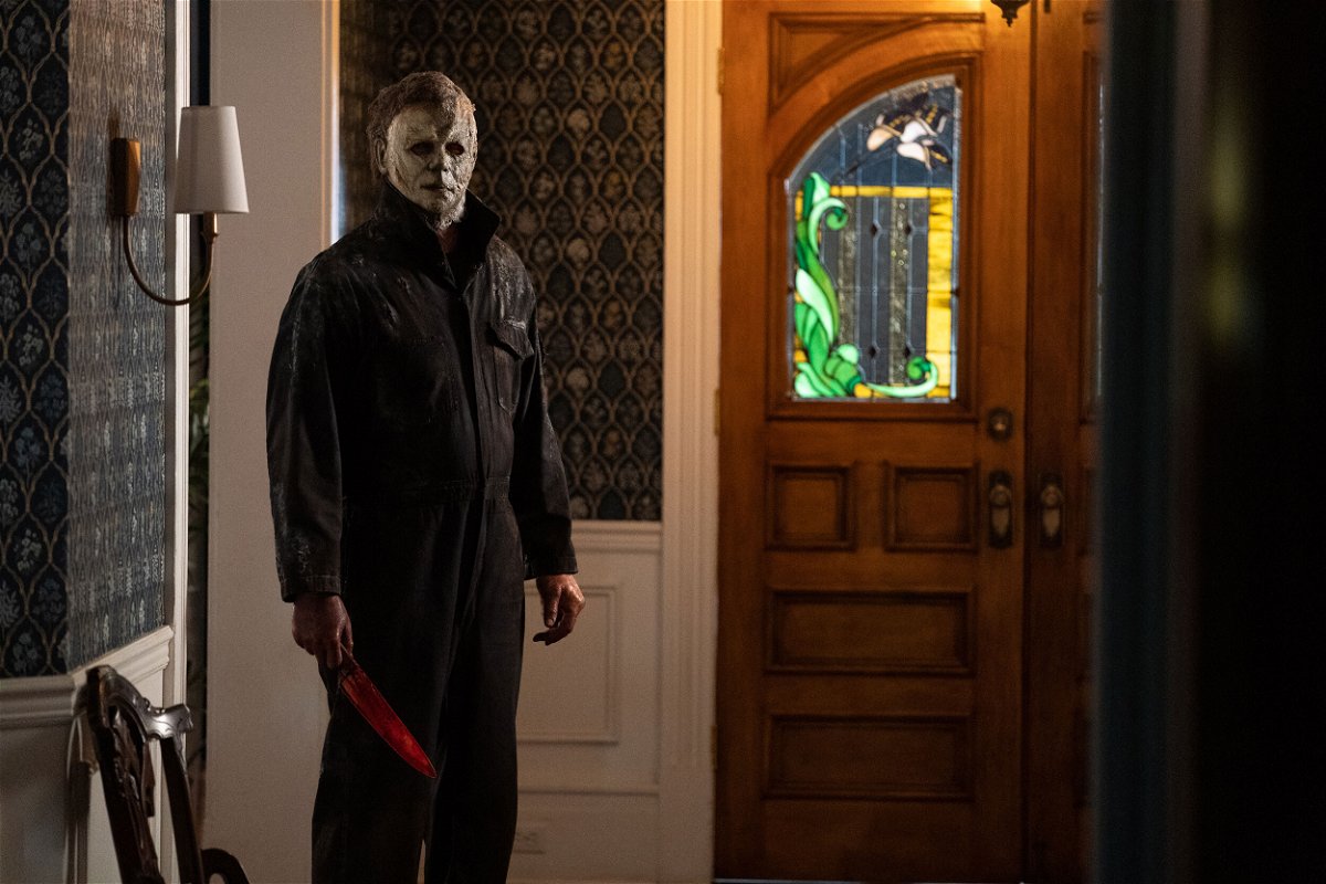 Jamie Lee Curtis' Laurie Strode is again imperiled in 'Halloween Ends.'