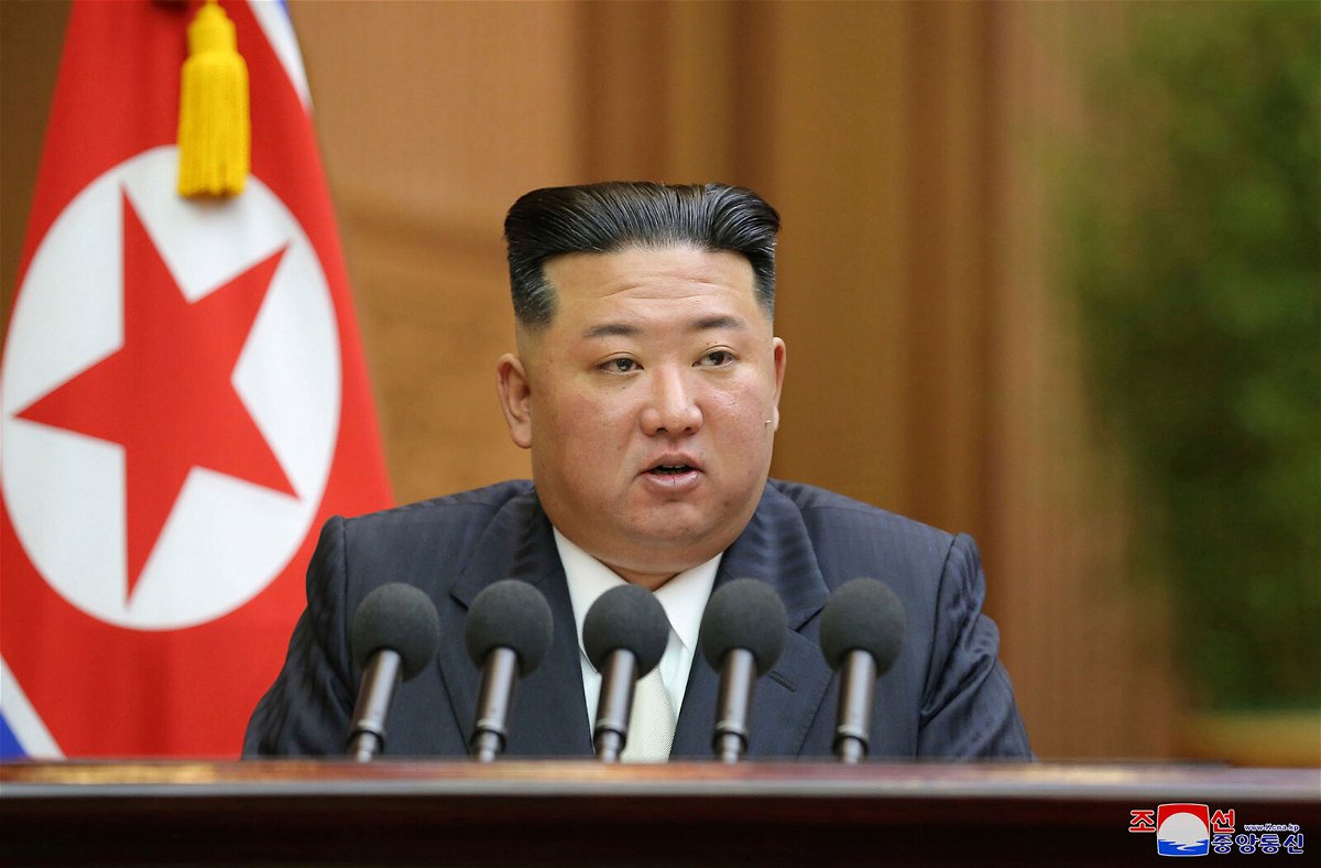<i>Korean Central News Agency/AP/FILE</i><br/>North Korea fired at least one ballistic missile over Japan on October 4. Kim Jong Un is seen here on September 8 in Pyongyang