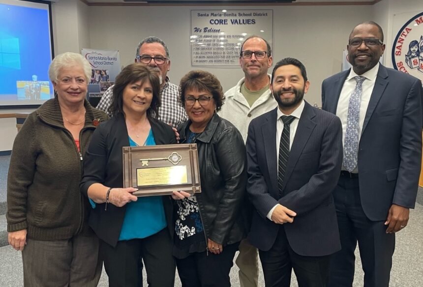 Santa MariaBonita School District employee honored for nearly four