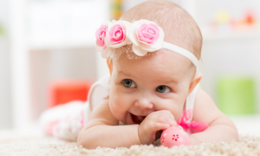 Most popular baby names for girls in California