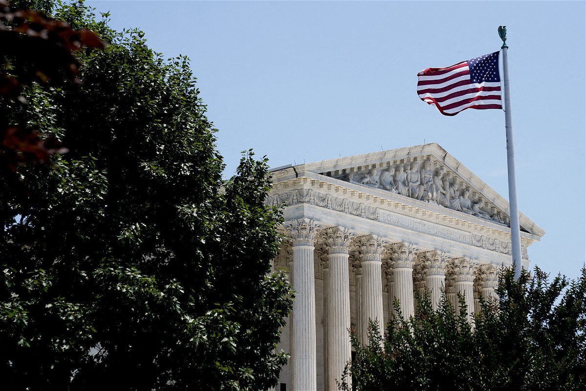 <i>Elizabeth Frantz/Reuters</i><br/>The Supreme Court on November 22 cleared the way for the Internal Revenue Service to release former President Donald Trump's tax returns to a Democratic-led House committee. The U.S. Supreme Court building is seen in Washington on June 26.