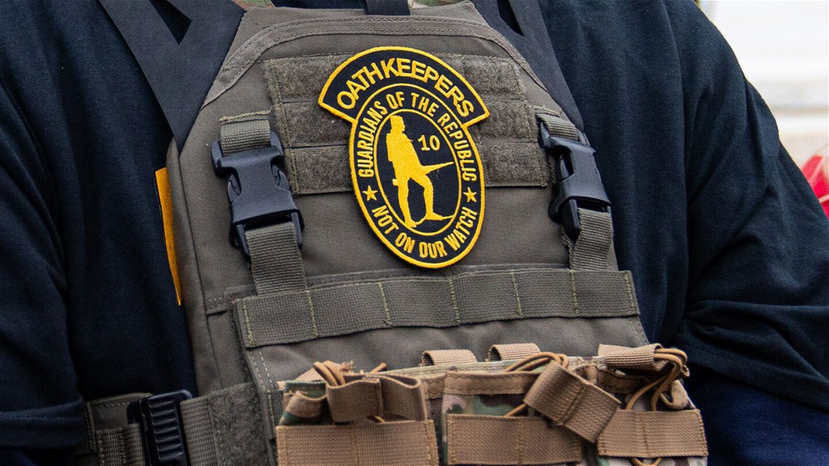 <i>Robert Nickelsberg/Getty Images/FILE</i><br/>The closing arguments in the trial of five alleged Oath Keepers will begin Friday