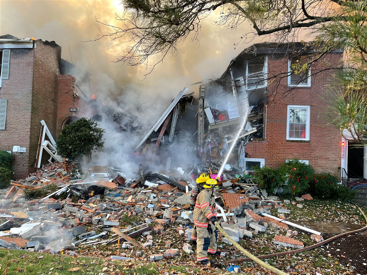 <i>Montgomery County Fire & Rescue Service</i><br/>Police are launching a criminal investigation into the explosion.
