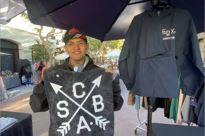 Alexis Flores has taken a street start-up apparel idea in Santa Barbara and watched it grow.