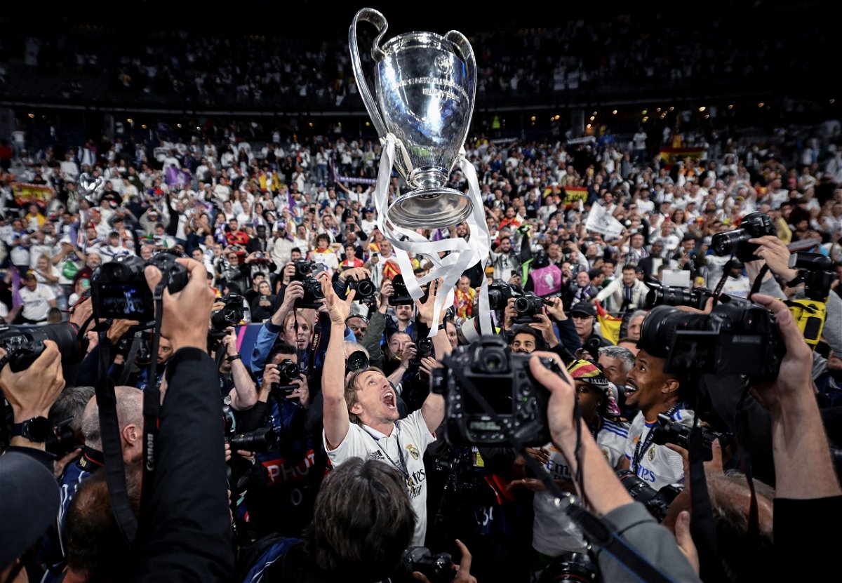 <i>David Ramos/Getty Images</i><br/>The year in sports includes Real Madrid defeating Liverpool in this year's Champions League final in Paris.
