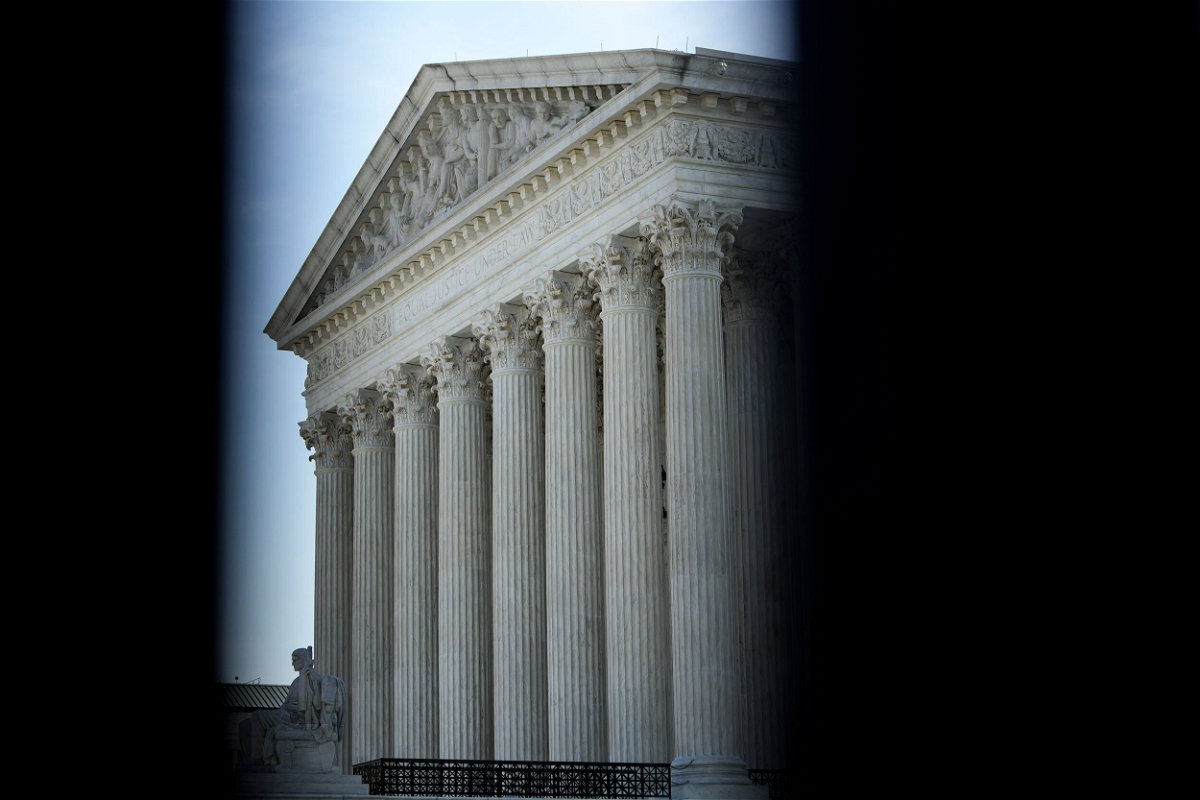 <i>Drew Angerer/Getty Images</i><br/>The US Supreme Court won't hear the case brought by a group of voters against Dominion Voting Systems and Facebook.