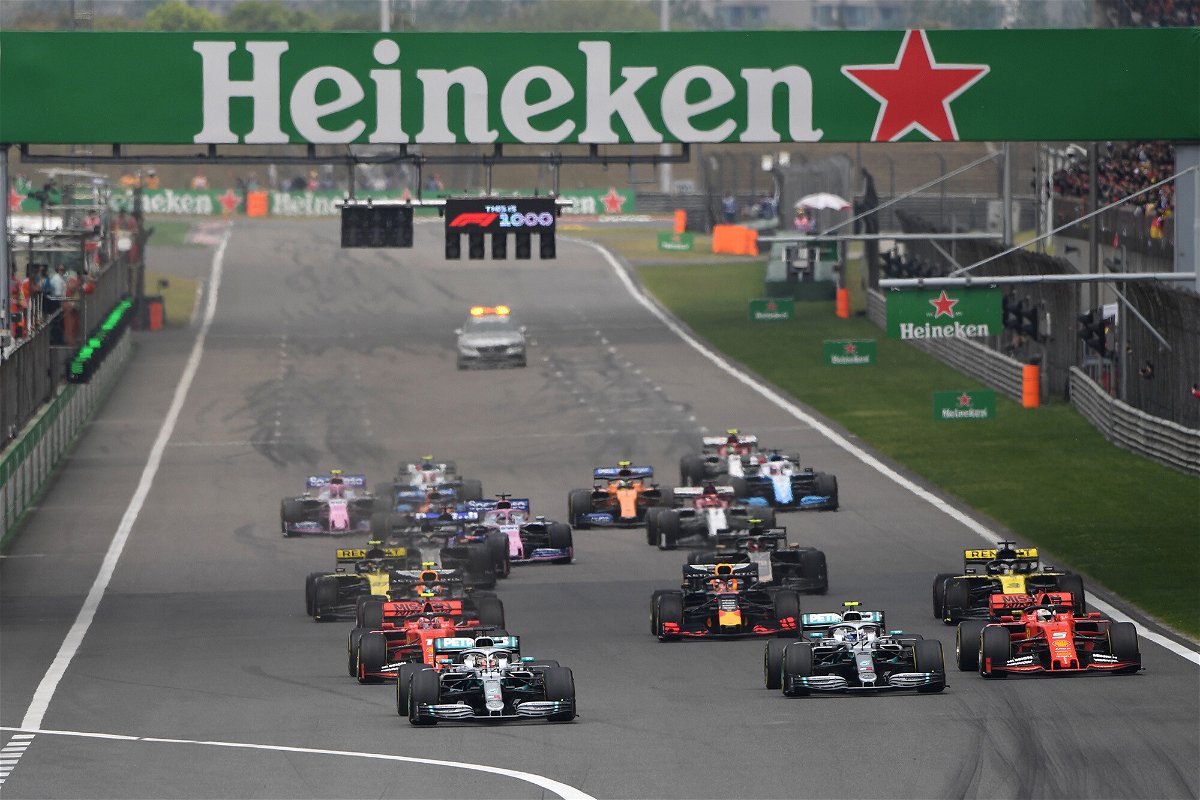 <i>Greg Baker/AFP/Getty Images</i><br/>Formula One cancels the 2023 Chinese Grand Prix amid Covid-19 difficulties.