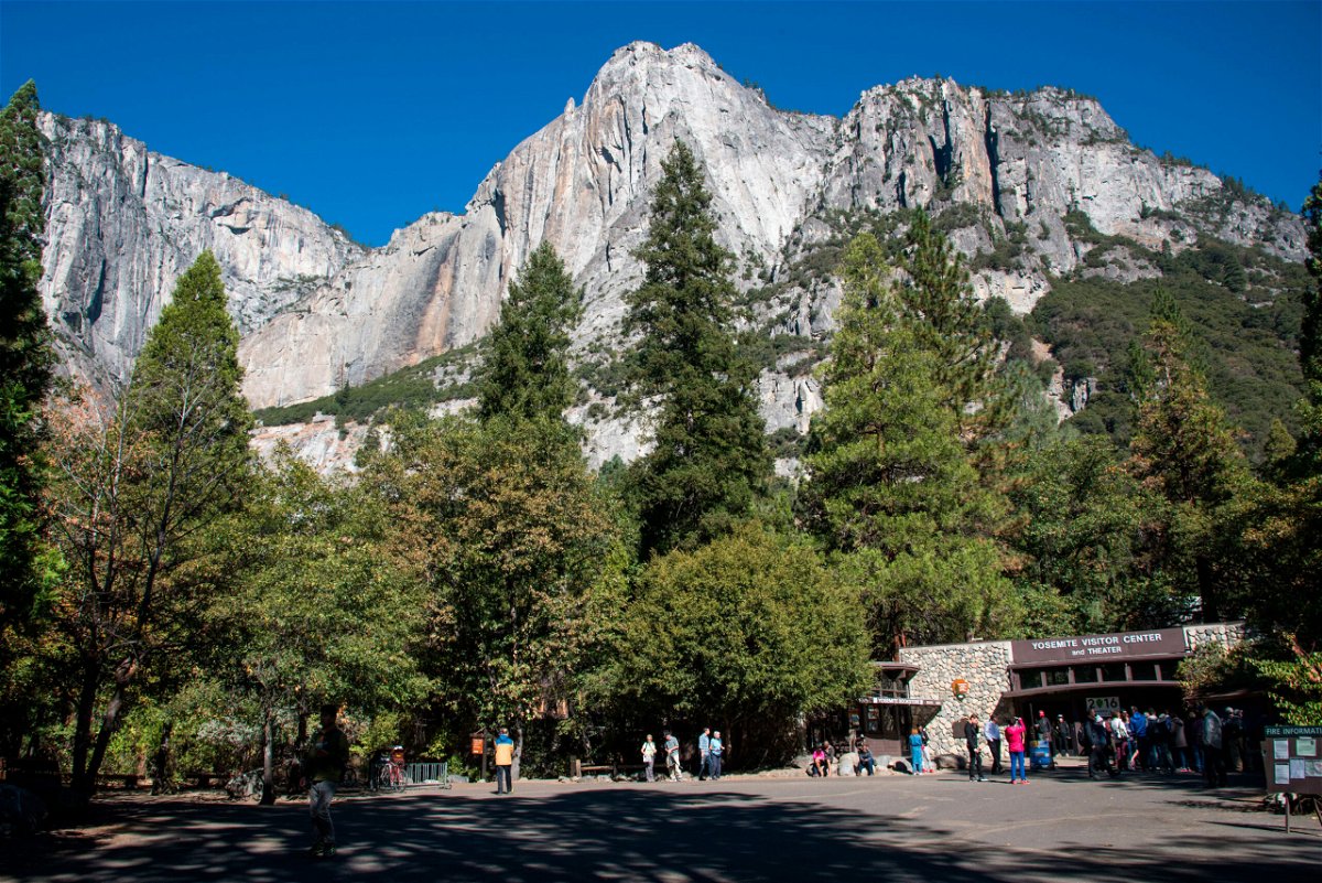 <i>Education Images/Universal Images Group/Getty Images/File</i><br/>The Yosemite National Park's visitor center shown on October 3