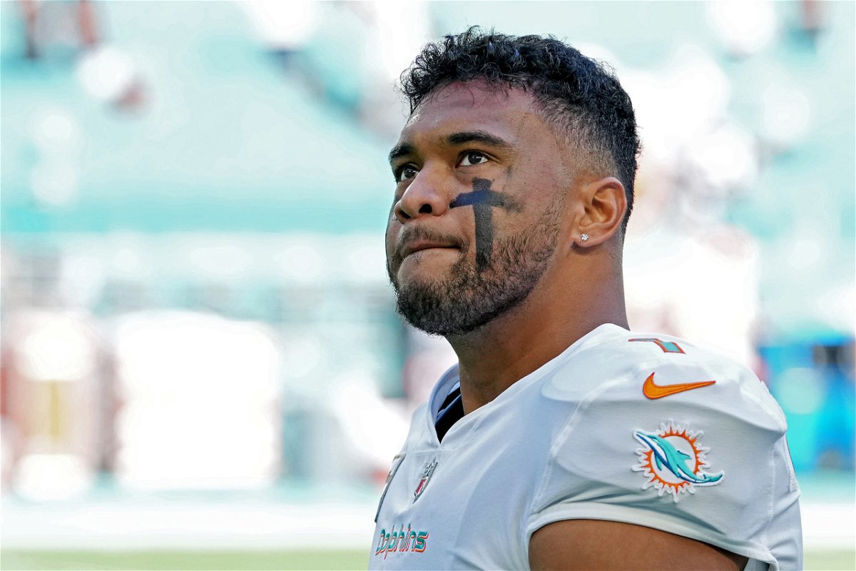 <i>Eric Espada/Getty Images</i><br/>Miami Dolphins head coach Mike McDaniel announced that quarterback Tua Tagovailoa will remain in the NFL’s concussion protocol and miss Sunday’s game against the New England Patriots.