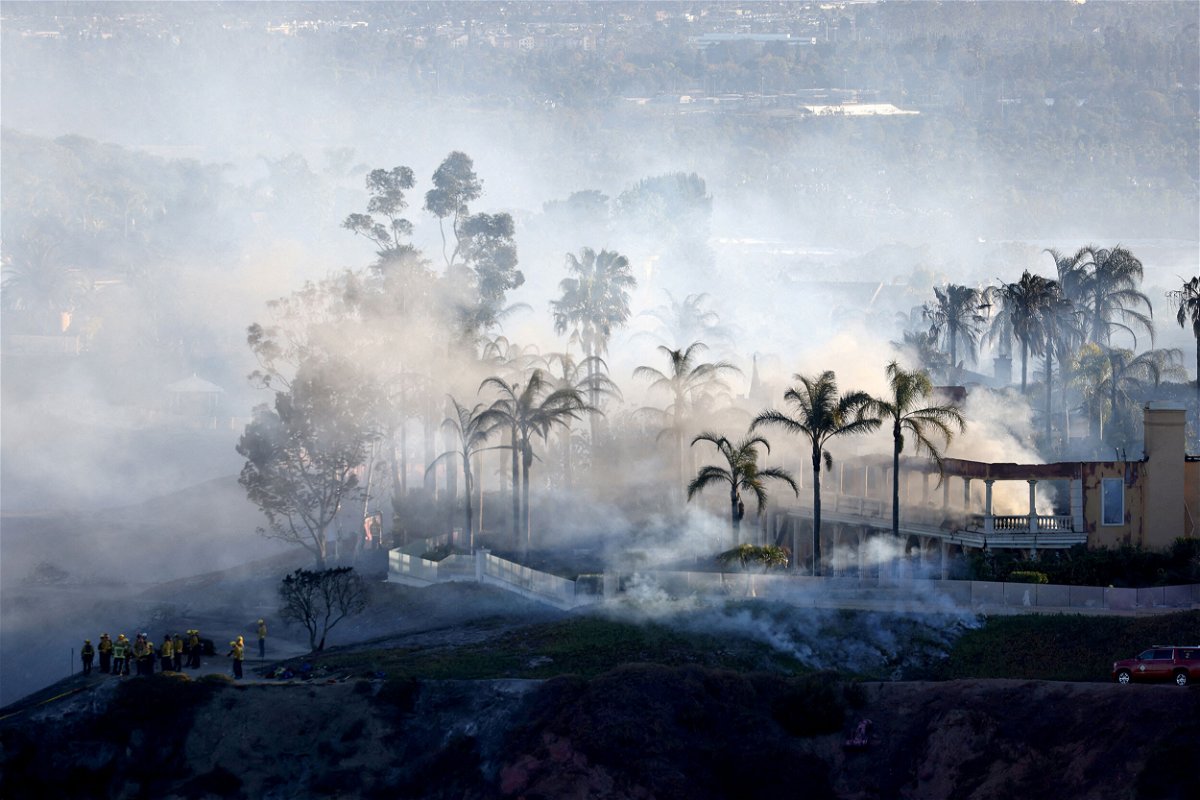 <i>Mike Blake/Reuters</i><br/>Smoke from a fast-moving