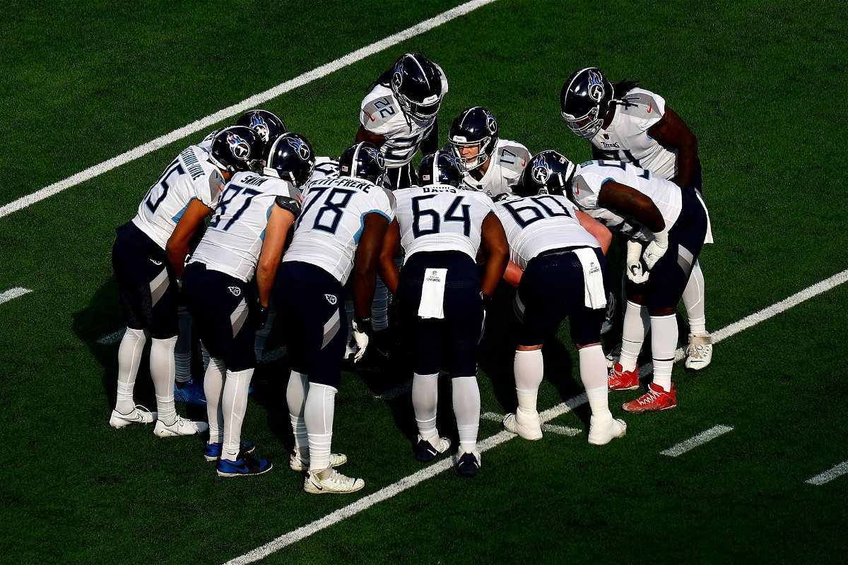 <i>Ronald Martinez/Getty Images</i><br/>Nashville Mayor John Cooper on Saturday urged the NFL's Tennessee Titans to postpone their scheduled noon CT game amid ongoing rolling blackouts due to the winter storm. The Titans are pictured here on December 18