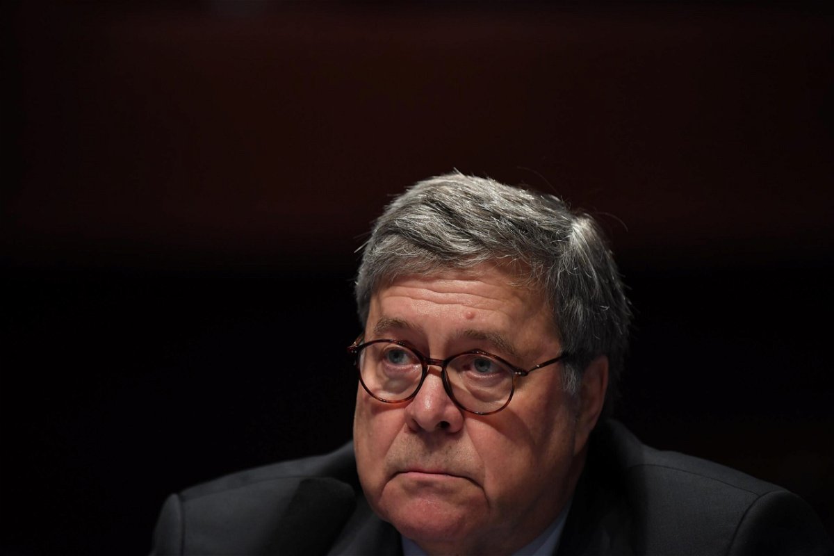 <i>Matt McClain-Pool/Getty Images</i><br/>Donald Trump White House drafted a statement attacking William Barr - here on Capitol Hill in Washington