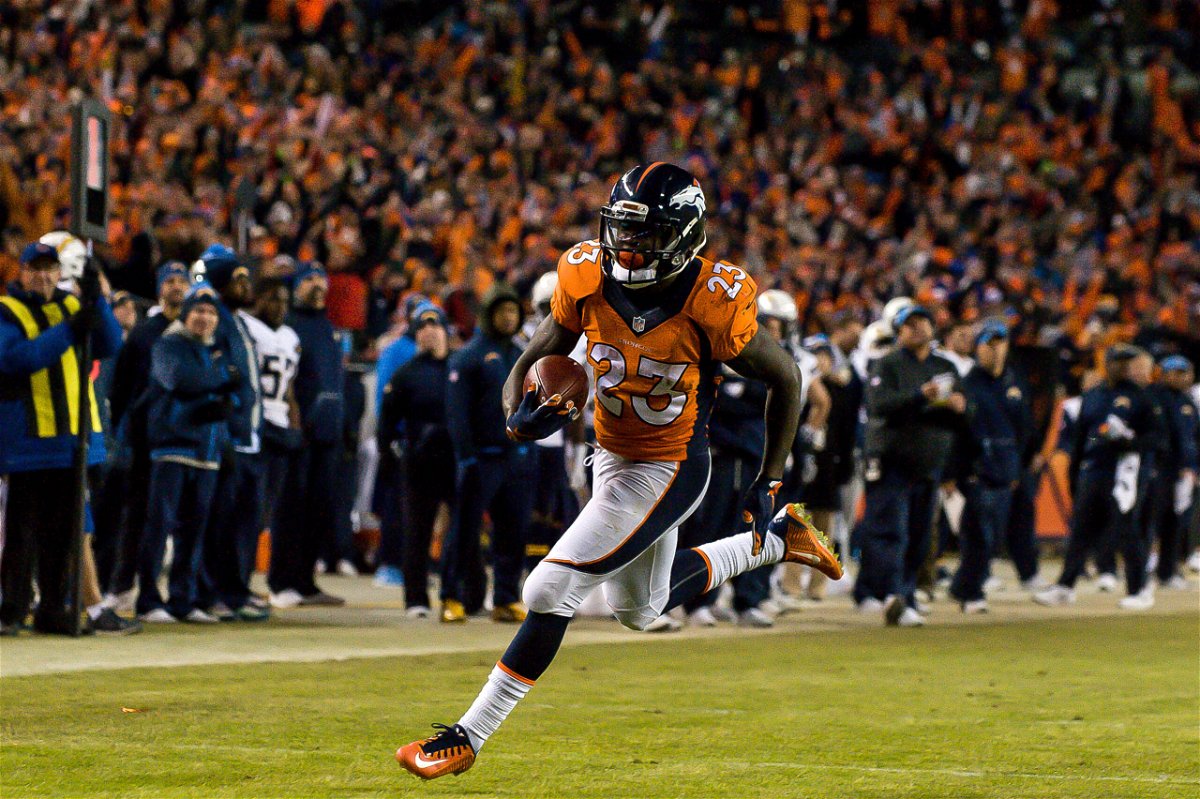 <i>Dustin Bradford/Getty Images</i><br/>Ronnie Hillman is seen here scoring a touchdown for the Denver Broncos against the San Diego Chargers on January 3