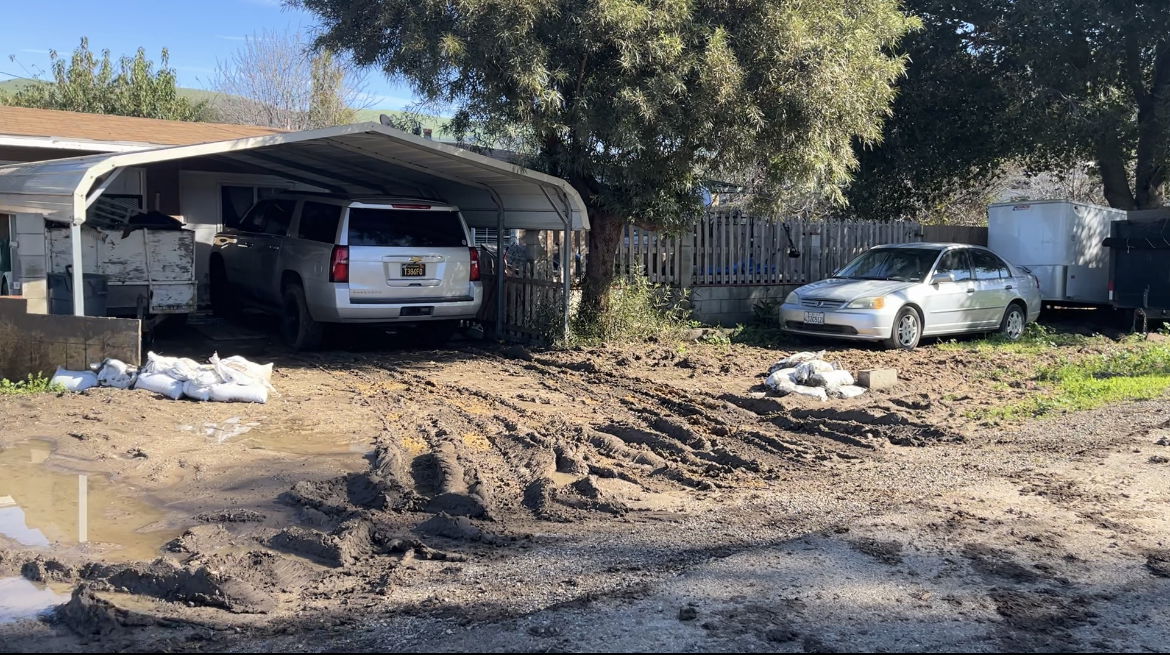 Clean-up is underway in neighborhoods in Nipomo. Streets and homes were impacted by the recent storms. 