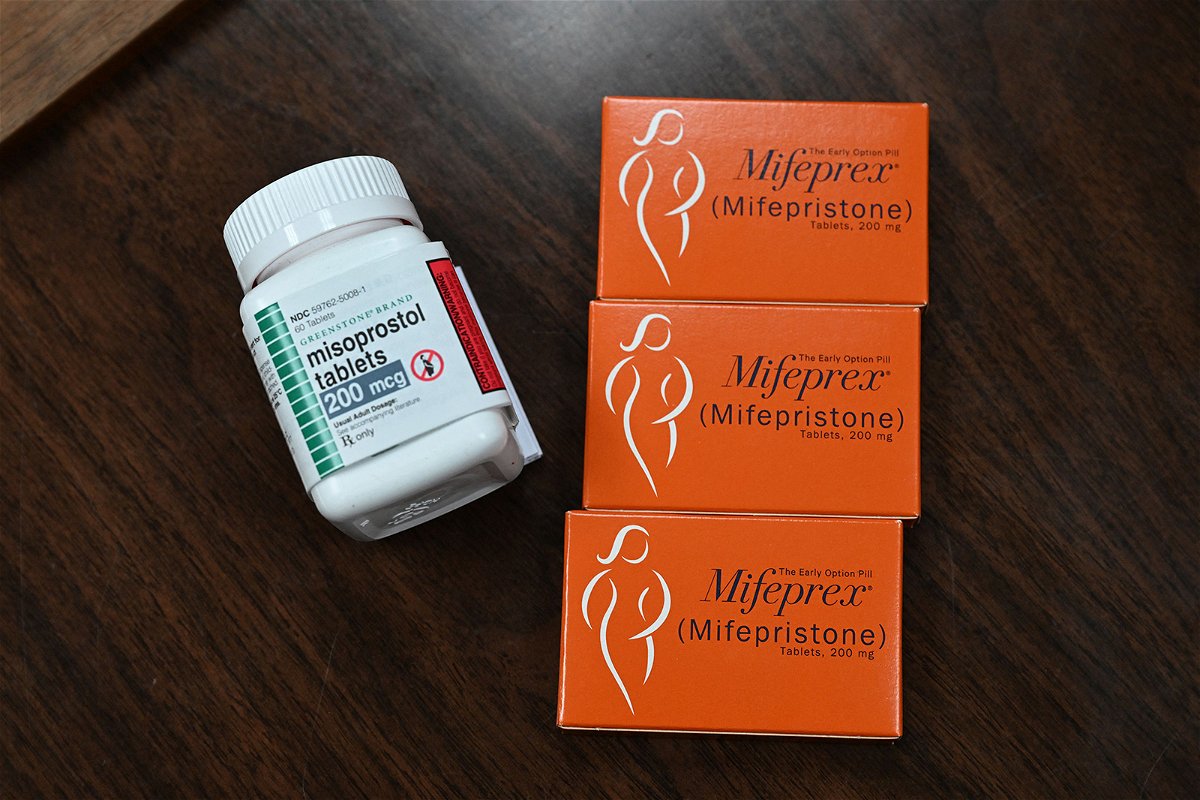 <i>Robyn Beck/AFP/Getty Images</i><br/>Mifepristone and misoprostol are the two drugs that make up the 