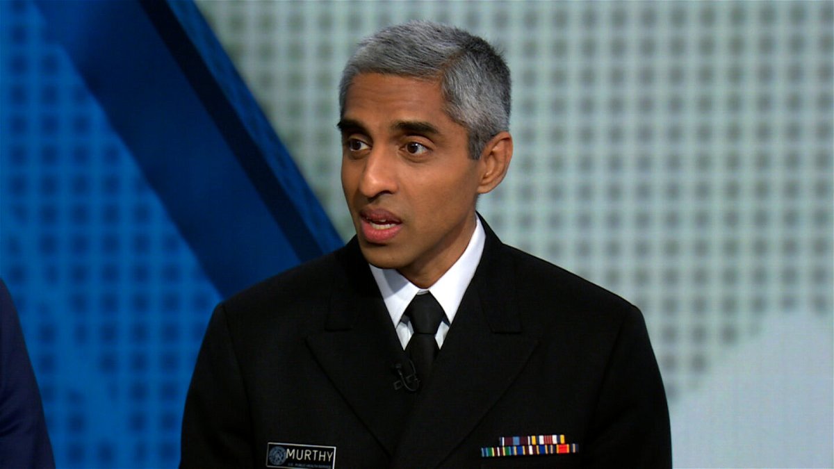 <i>CNN</i><br/>US Surgeon General Vivek Murthy speaks with CNN. Murthy says he believes 13 is too young for children to be on social media platforms