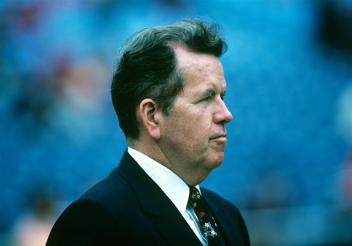 <i>Al Messerschmidt Archive/AP</i><br/>NFL officials supervisor Art McNally