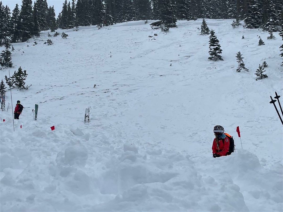 <i>Summit County Rescue Group</i><br/>The skier died after being caught in an avalanche outside a Breckenridge