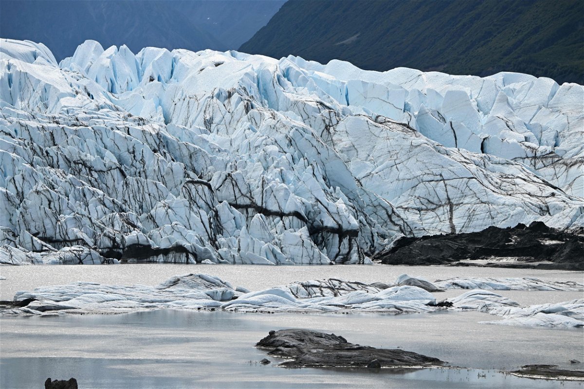 <i>Patrick T. Fallon/AFP/Getty Images</i><br/>The Matanuska Glacier