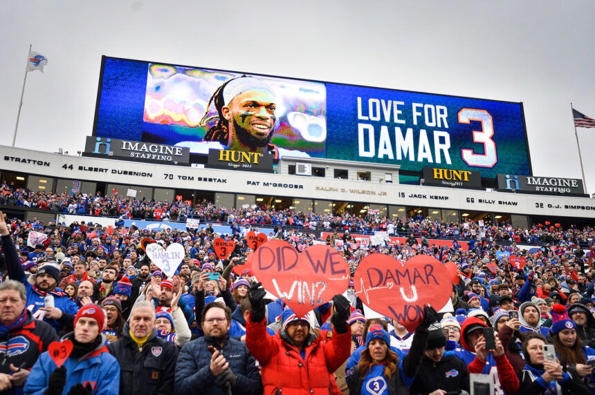 Buffalo Bills Win As Damar Hamlin Posts Picture From Hospital Bed