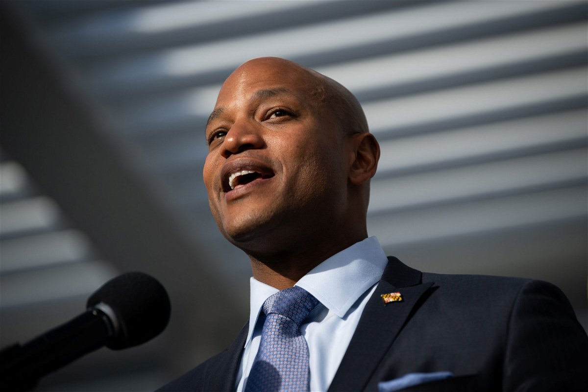 <i>Graeme Sloan for The Washington Post/Getty Images</i><br/>Maryland Governor-elect Wes Moore speaks to media during a press conference announcing transition details