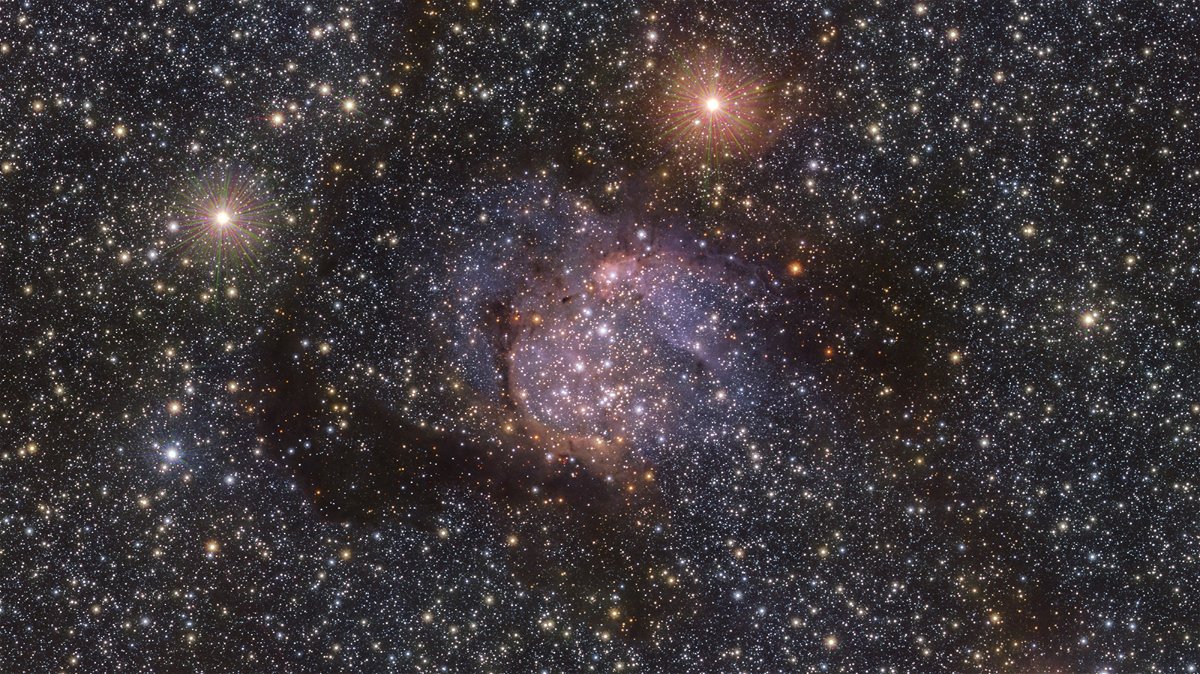 <i>ESO/VVVX</i><br/>This image of the spectacular Sh2-54 nebula was taken in infrared light using ESO's VISTA telescope at Paranal Observatory in Chile.