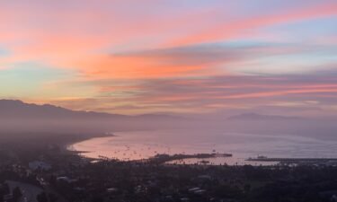 Pink Santa Barbara Sunrise