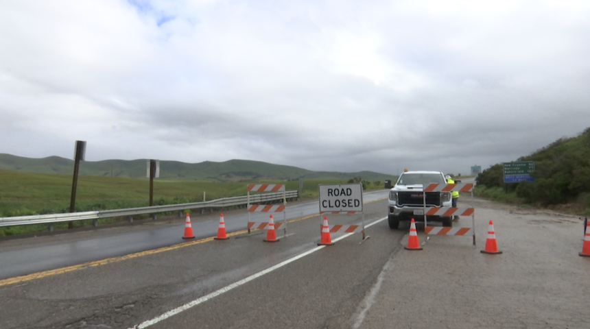 Highway 166 closure