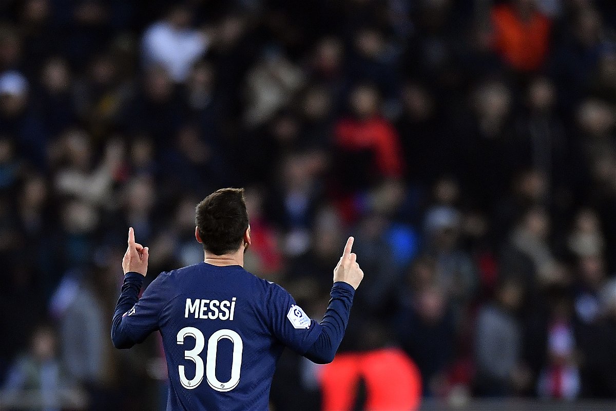 <i>Aurelien Meunier/PSG/Getty Images</i><br/>Messi has scored 10 league goals so far this season.