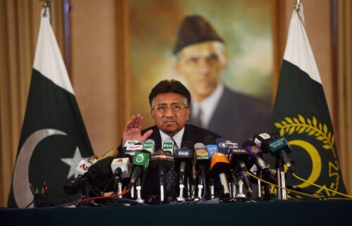Former Pakistani President Pervez Musharraf