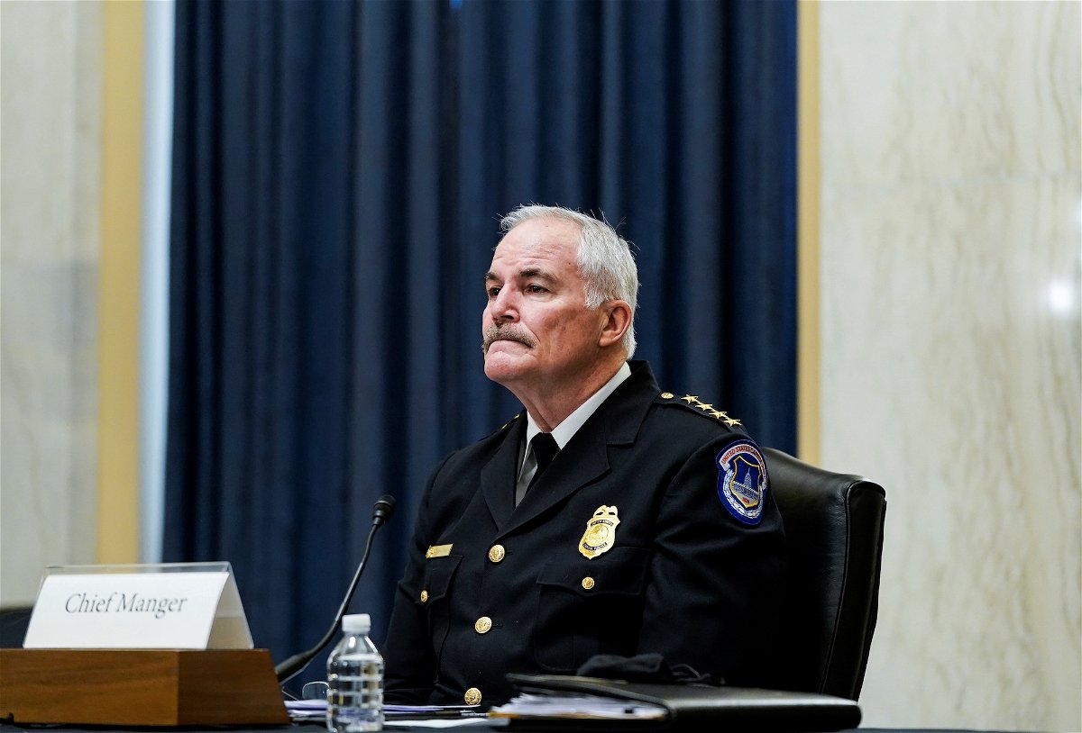 <i>Elizabeth Frantz/Pool/Reuters</i><br/>US Capitol Police Chief Tom Manger