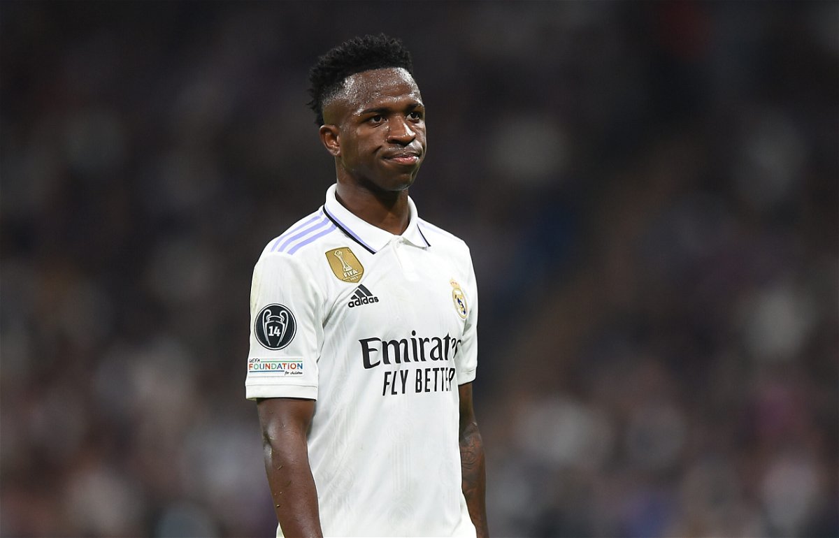 <i>Denis Doyle/Getty Images</i><br/>Vinícius Jr. has been the victim of racist abuse on numerous occasions this season.