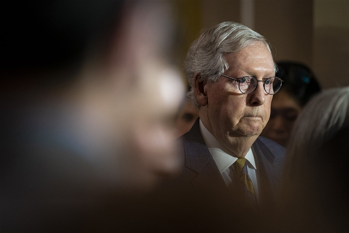 <i>Al Drago/Bloomberg/Getty Images</i><br/>Senate Minority Leader Mitch McConnell