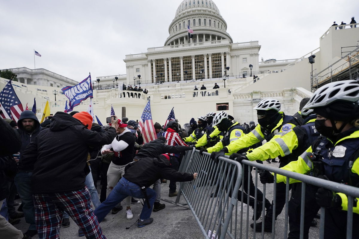 <i>Julio Cortez/AP</i><br/>House Republican leadership did not let the US Capitol Police force review most clips of the January 6