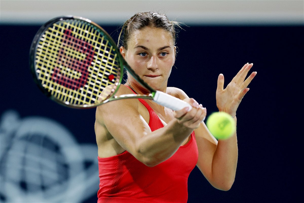 Ukrainian tennis player Marta Kostyuk snubs Russian opponent after winning WTA tournament News Channel 3-12