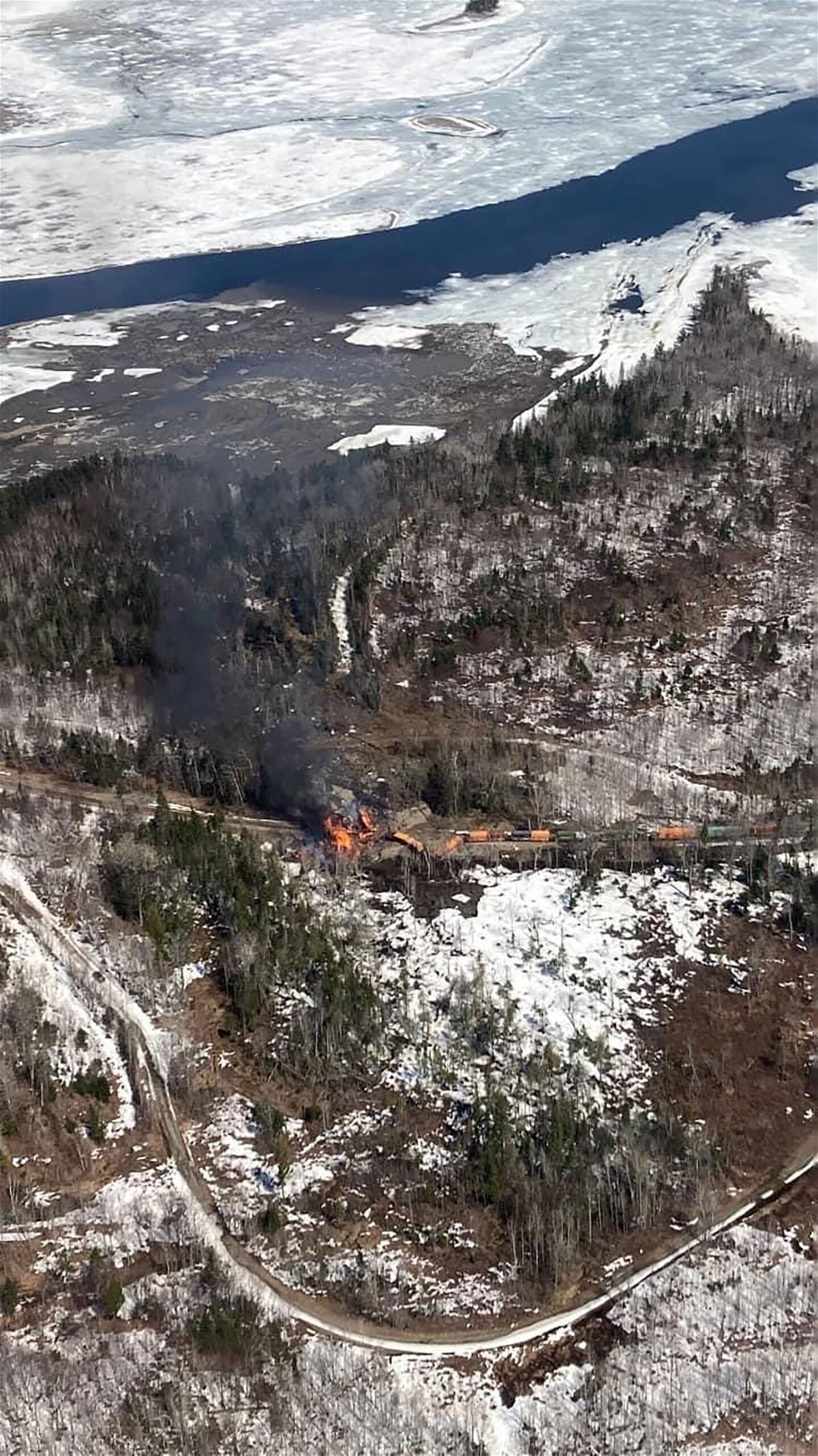 <i>Rockwood Fire & Rescue</i><br/>A train carrying potentially hazardous materials derailed near Rockwood