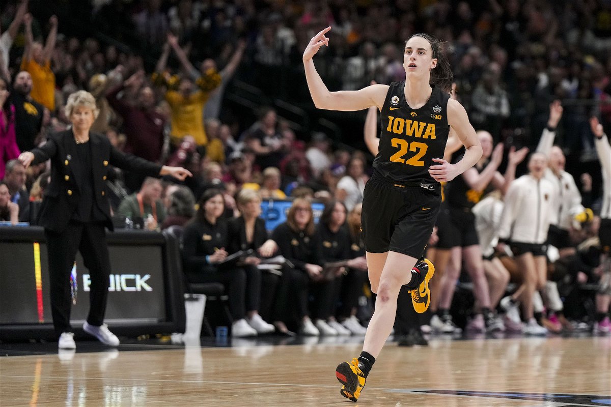<i>Kirby Lee/USA Today</i><br/>Caitlin Clark scored a record-breaking 41 points in the Final Four.