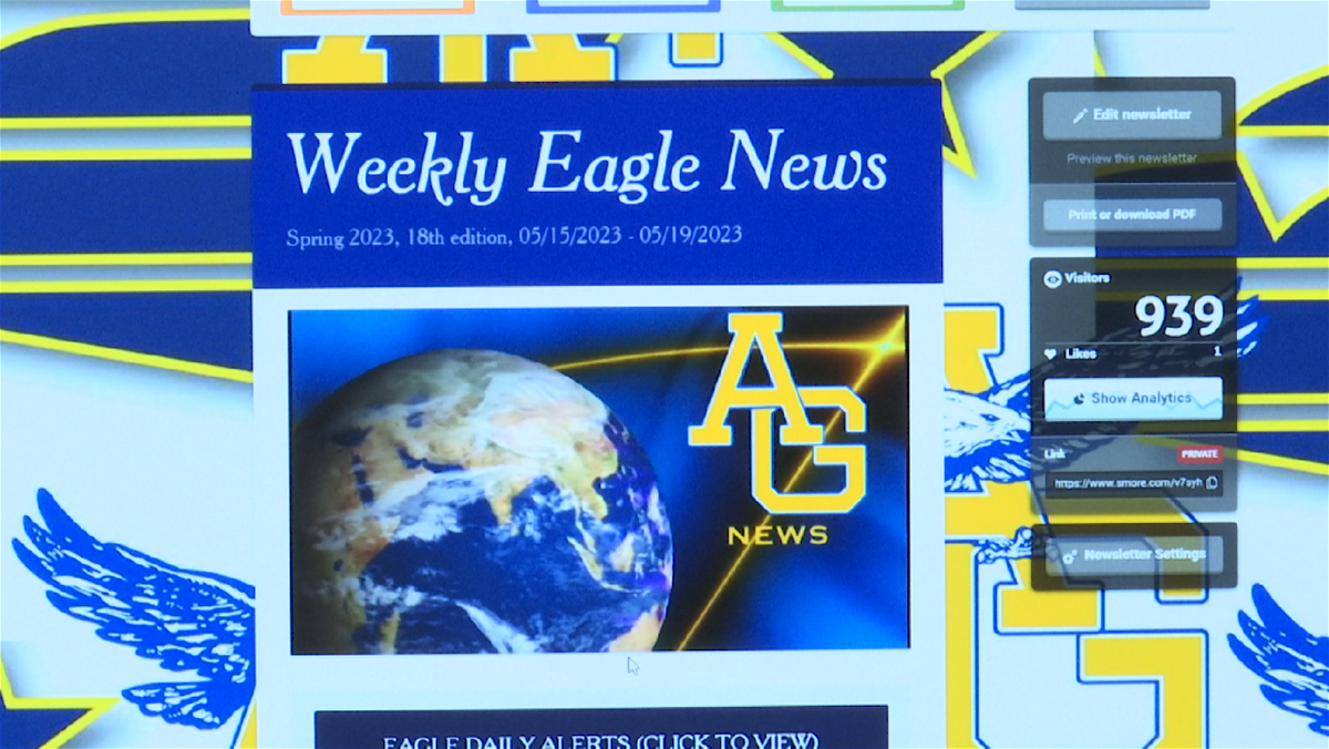 New video course allowing Arroyo Grande High School students to produce weekly newscasts | News Channel 3-12