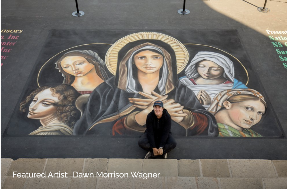 The I Madonnari Italian Street Painting festival for the Children's Creative project is in its 37th year at the Santa Barbara Mission.