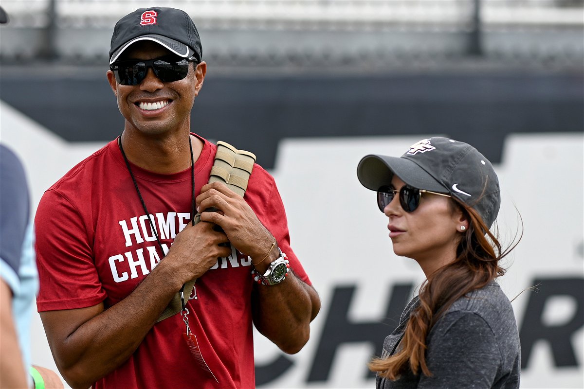 <i>Douglas DeFelice/USA TODAY/Reuters</i><br/>Tiger Woods and Erica Herman together in Orlando
