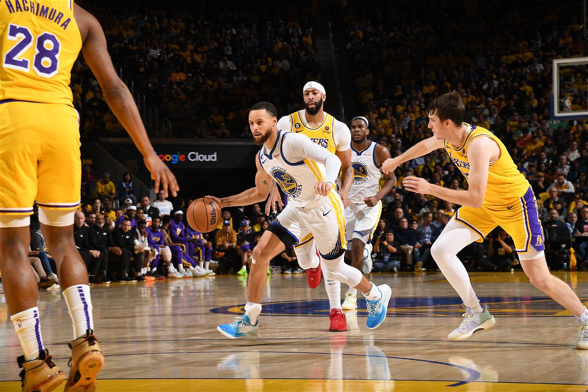 Golden State Warriors at Los Angeles Lakers