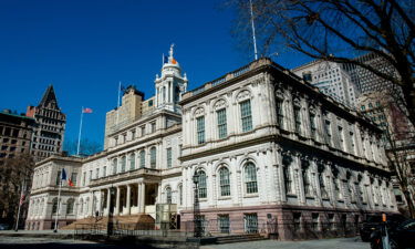 A view of the New York City Hall Mayor's office in Downtown Manhattan is seen here in March 2021. New York City has passed a bill banning weight discrimination.