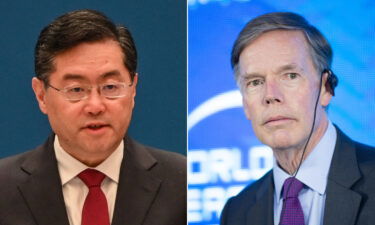 Chinese Foreign Minister Qin Gang met with US ambassador to China Nicholas Burns in Beijing on Monday.