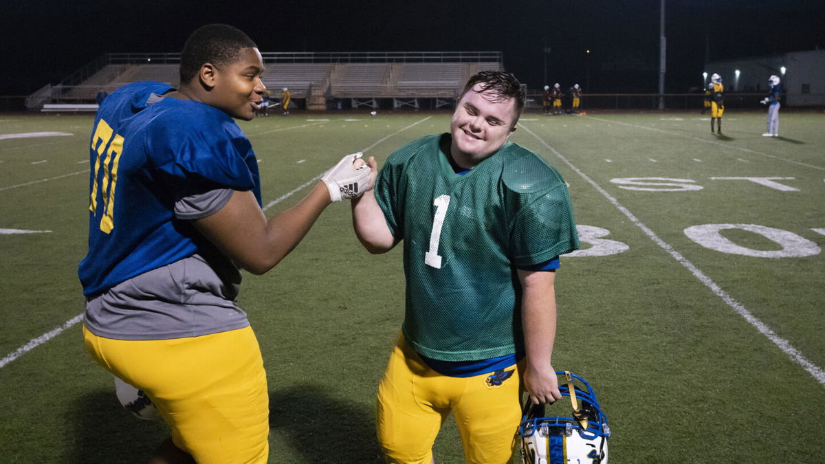 The first known athlete with Down syndrome to play in a college ...