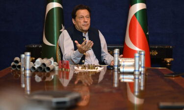 Former Pakistan's Prime Minister Imran Khan