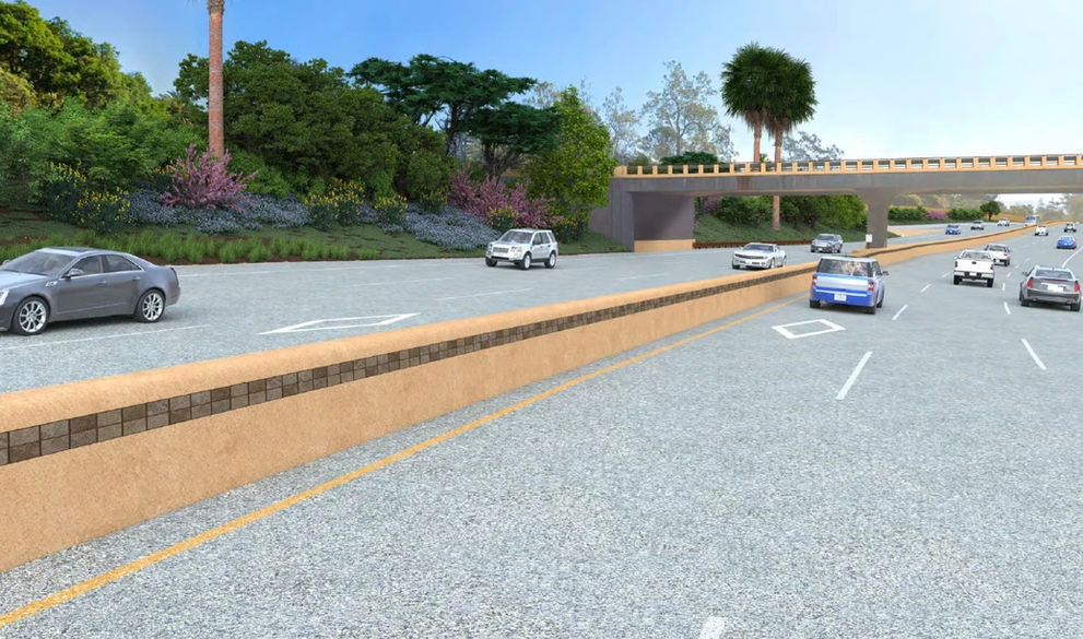 Images of the proposed Highway 101: Montecito project near San Ysidro. See link in story for more photos.