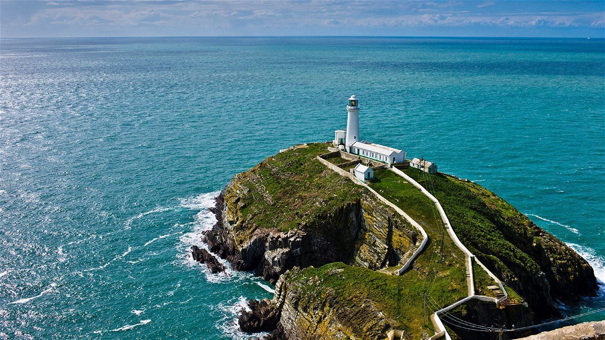 South Stack Lighthouse is situated just off Holy Island on the North West coast of Anglesey.